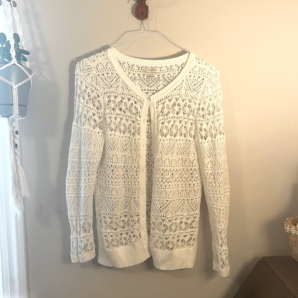Womens Lace Sweater